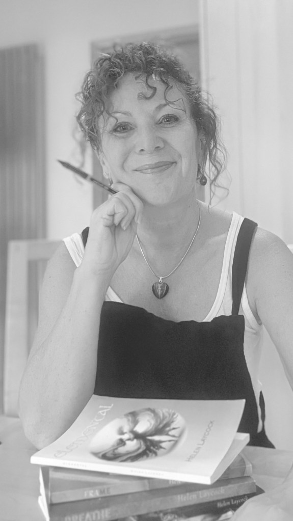 Helen Laycock black and white author photo 